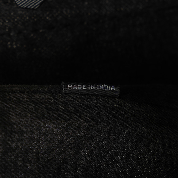 PRADA Canapa Logo Denim Satchel - Picture 6 of 11